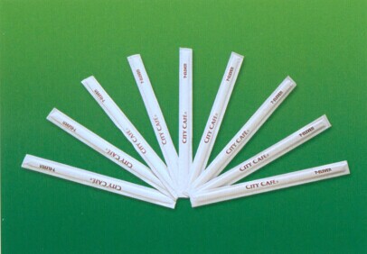 The sealing packed coffee sticks